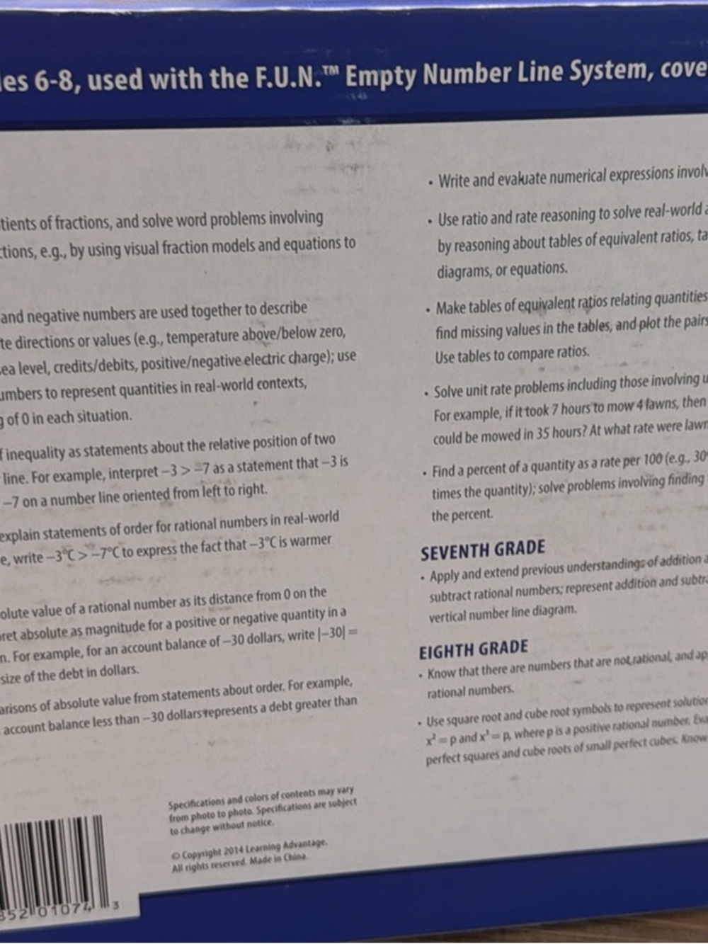 F.U.N. Empty Number Line Card Set - Picture 3 of 3